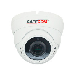 CAMARA SAFECOM DOMO IR VARIFOCAL 2.8-12MM 1080/960H AHD 2MP