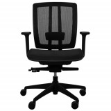 SILLA AIR MALLA NEGRA RESPALDO MEDIO