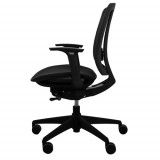SILLA AIR MALLA NEGRA RESPALDO MEDIO