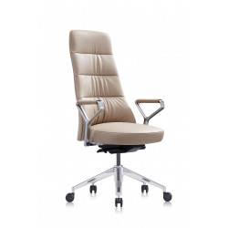 KOSMOS RA CUERO BEIGE BRF BASE ALUMINIO