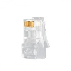 CONECTOR PLUG RJ45 8PINES CAT6