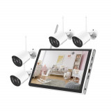 KIT WIFI TABLET 3MP 4CH C/SD TUYA